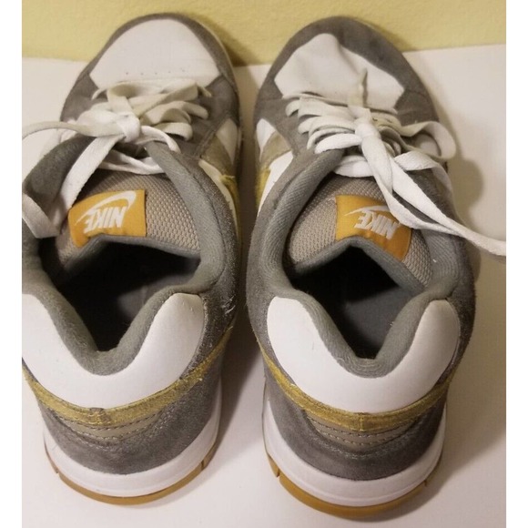 Size 10.5 Men - Nike Air Skeet Skateboard w/Yellow Swoosh and Grey 311606-071 - Picture 10 of 12